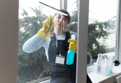 Nettoyage de vitres intérieures et extérieures à Cerzat